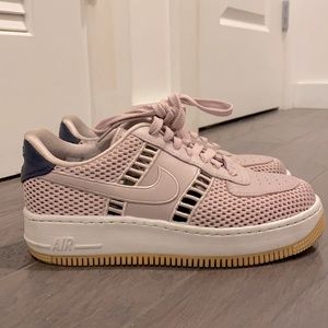 Cutout pink Nike AF1s